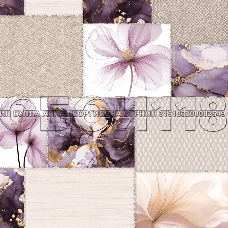 Обои бумажные моющиеся 0,53х10м Фея 14285 Gomel-FOX 14285