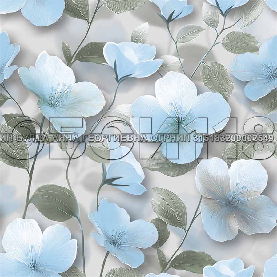 Обои бумажные симплекс Gomel-FOX, Нелли 14276, 0,53х10м. 14276