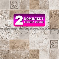 {{photo.Alt || photo.Description || 'Обои бумажные моющиеся Gomel-FOX, Денвер 14172 (2), 2 шт х (0,53х10м). Комплект 2 рулона.'}}