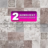 {{photo.Alt || photo.Description || 'Обои бумажные моющиеся Gomel-FOX, Денвер 14174 (2), 2 шт х (0,53х10м). Комплект 2 рулона.'}}