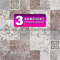 {{photo.Alt || photo.Description || 'Обои бумажные моющиеся Gomel-FOX, Денвер 14174 (3), 3 шт х (0,53х10м). Комплект 3 рулона.'}}