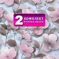 {{photo.Alt || photo.Description || 'Обои бумажные симплекс Gomel-FOX, Нелли 14275 (2), 2 шт х (0,53х10м). Комплект 2 рулона.'}}