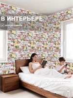 Обои бумажные моющиеся Брянские обои 0.53*10м (комплект 2 рулона) Крым 2 (2)