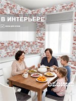 Обои бумажные моющиеся Брянские обои 0.53*10м (комплект 2 рулона) Крым фон 2 (2)