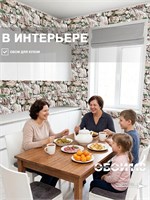 Обои бумажные моющиеся 3 шт х (0,53х10м) Камни 2 (3) Брянские обои. Комплект 3 рулона Камни 2 (3)