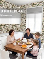 Обои бумажные моющиеся 2 шт х (0,53х10м) Камни 7 (2) Брянские обои. Комплект 2 рулона Камни 7 (2)