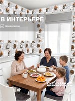 Обои бумажные моющиеся 3 шт х (0,53х10м) Лавацца 13730 (3) Gomel-FOX. Комплект 3 рулона 13730 (3)