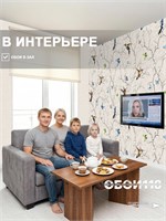 Обои бумажные дуплекс 0,53х10м  Сакура фон 12343 Gomel-FOX 12343
